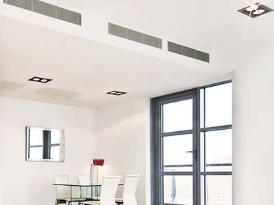Ducted split system vents